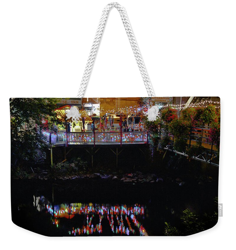 Camden Weekender Tote Bag featuring the photograph St Ez by Jeff Cooper