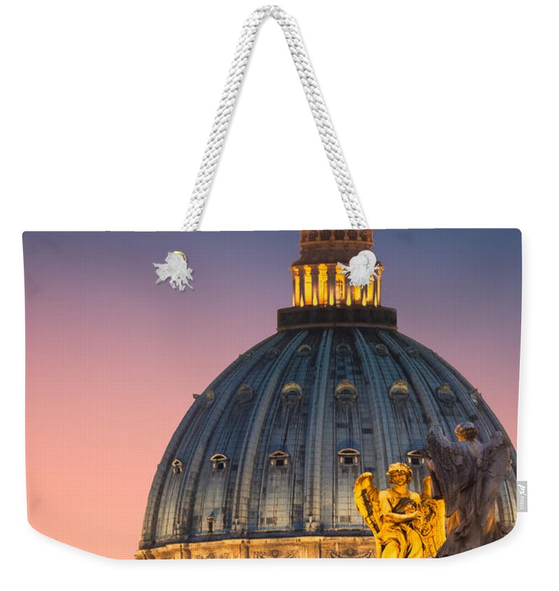 St. Peter's Dom Weekender Tote Bag featuring the photograph St. Peter's Dom by Peter Boehringer