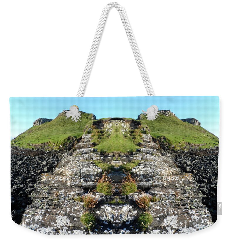 Isle Of Skye Weekender Tote Bag featuring the photograph Staidhre by PJ Kirk