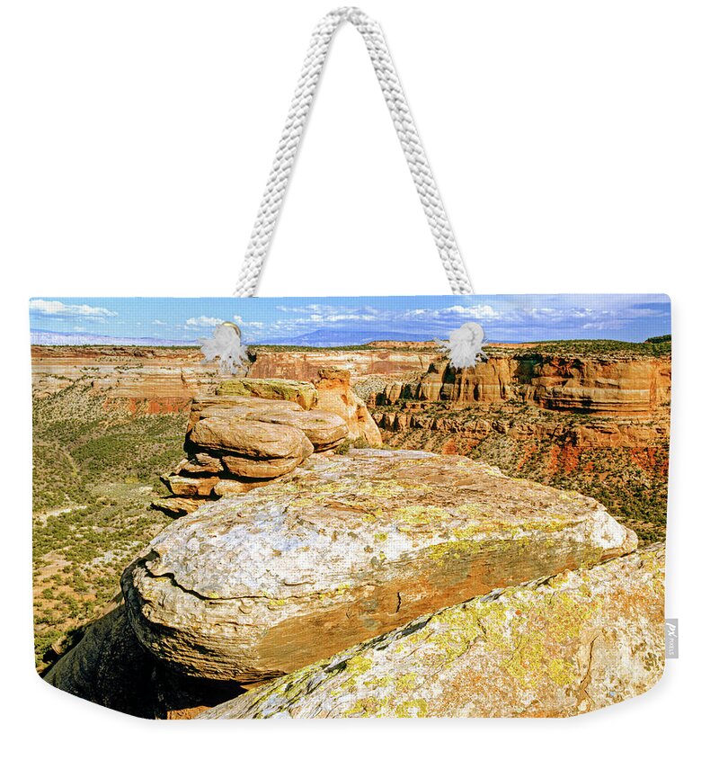 Usa Weekender Tote Bag featuring the photograph Stepping Stones by Randy Bradley