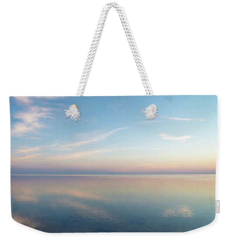 Water Weekender Tote Bag featuring the photograph Stillness by Stacy Abbott
