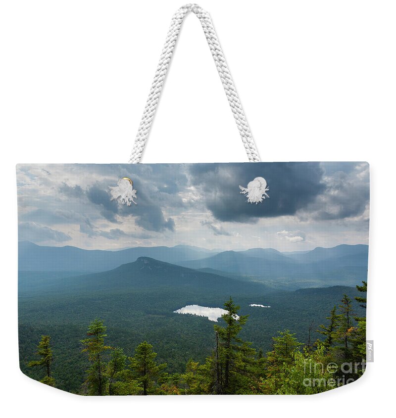  Backcountry Weekender Tote Bag featuring the photograph Storm Clouds - White Mountains New Hampshire by Erin Paul Donovan