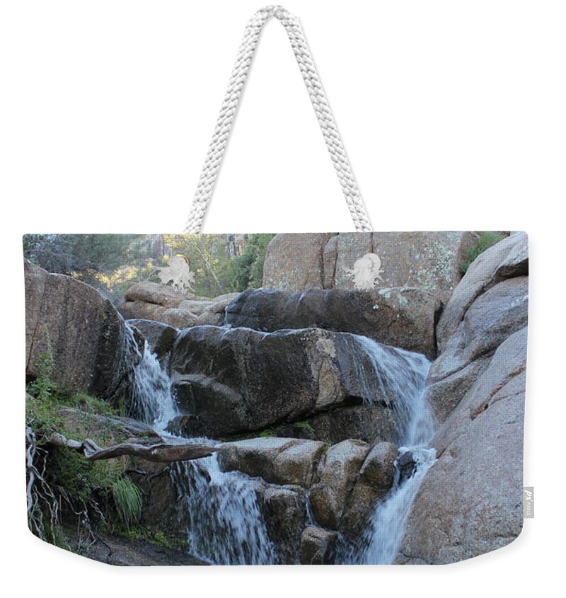 Fine Art Weekender Tote Bag featuring the photograph Storm In The Canyon by Robert Harris