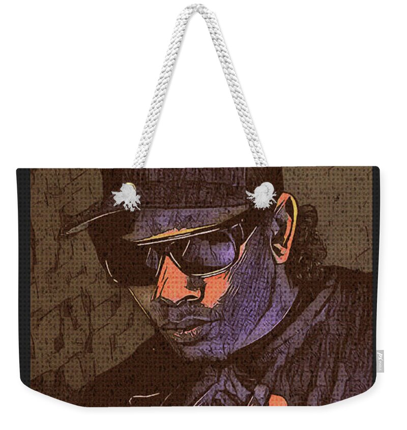 Straight Outta Compton Weekender Tote Bag featuring the digital art Str8 Outta Compton Issue No. 1988 by Christina Rick