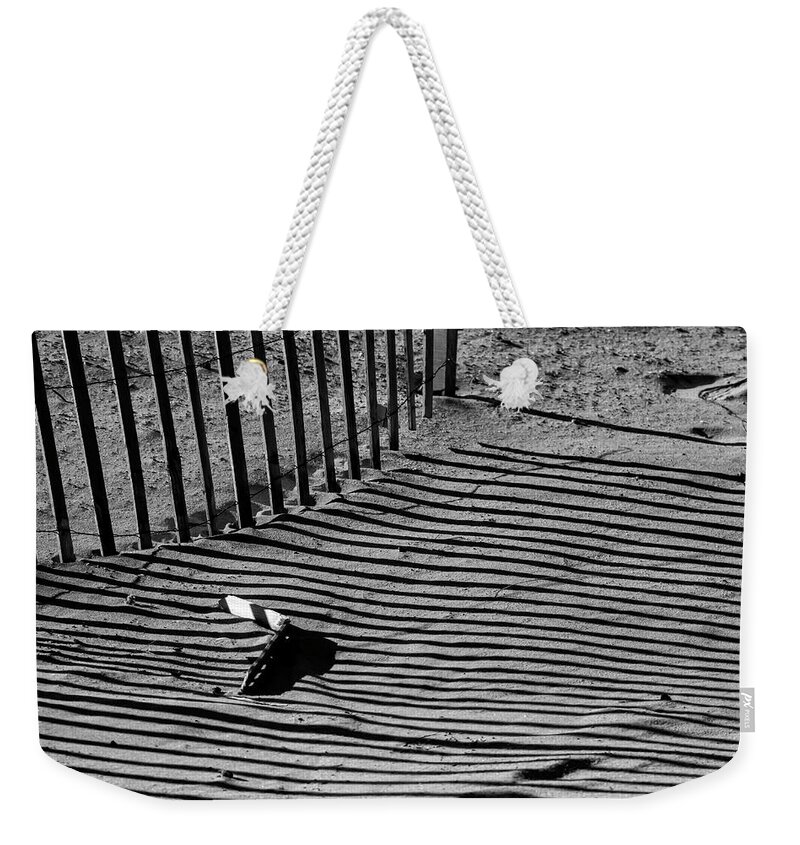 Beach Weekender Tote Bag featuring the photograph Stripes by Cathy Kovarik
