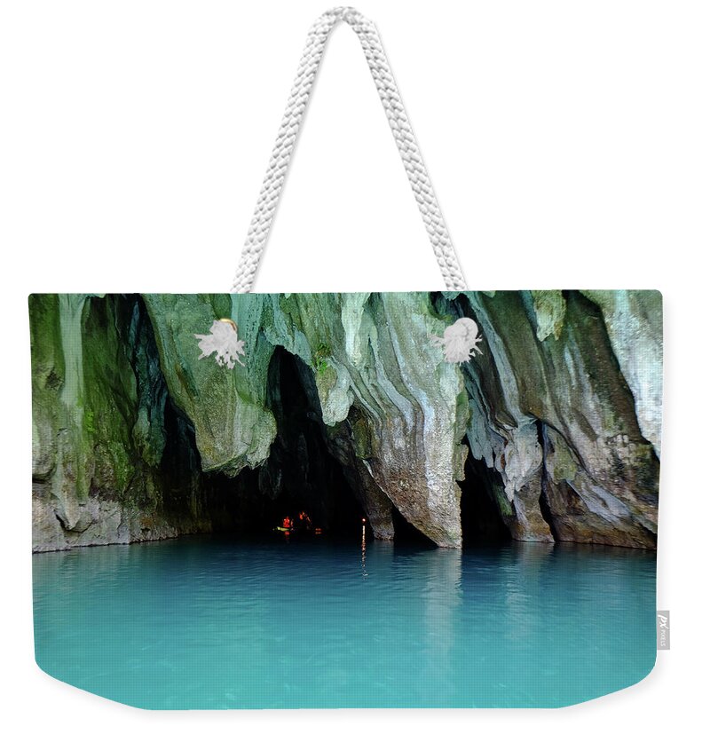 Philippines Weekender Tote Bag featuring the photograph Subterranean River National Park by Arj Munoz