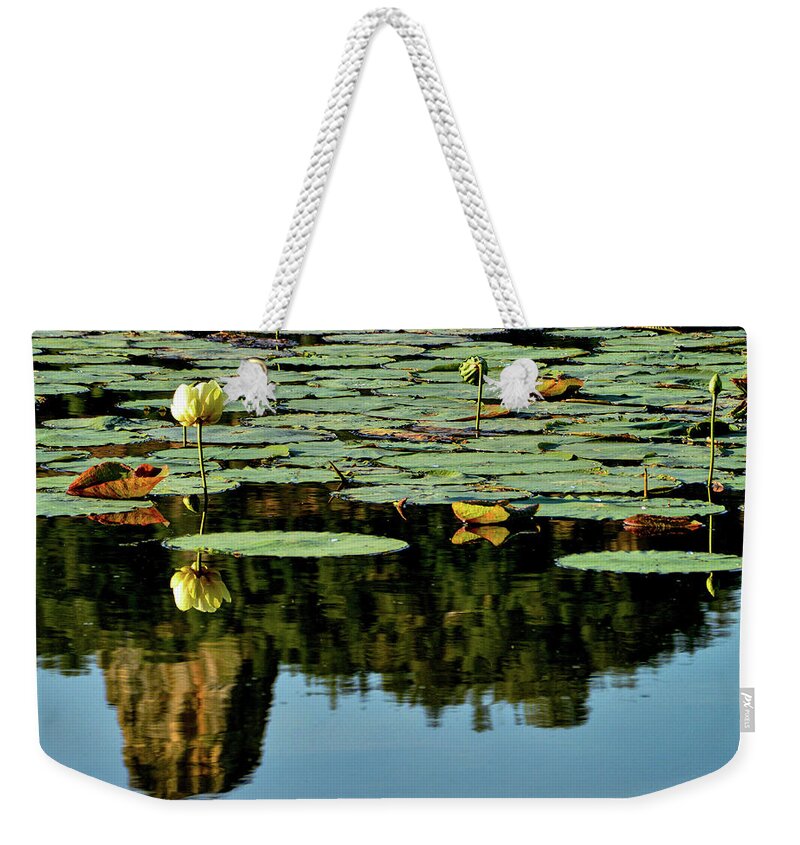 Sugarloaf Weekender Tote Bag featuring the photograph Sugarloaf Reflection by Susie Loechler