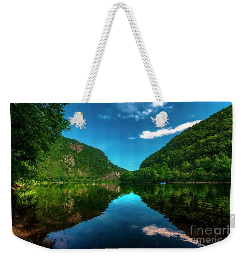 Appalachian Mountains Weekender Tote Bag featuring the photograph Summer River by Stef Ko