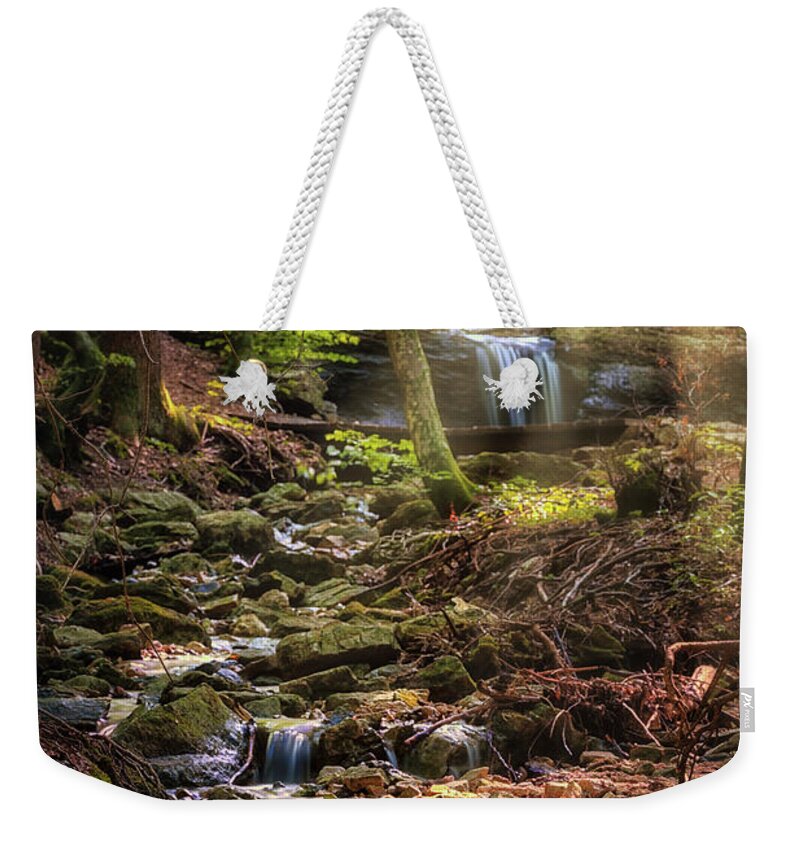 Torrent Weekender Tote Bag featuring the photograph Summer torrent by The P
