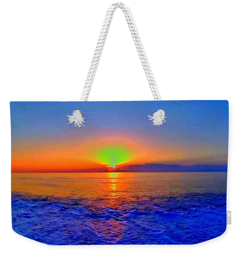 Sunrise Weekender Tote Bag featuring the photograph Sunrise Beach 22 by Rip Read