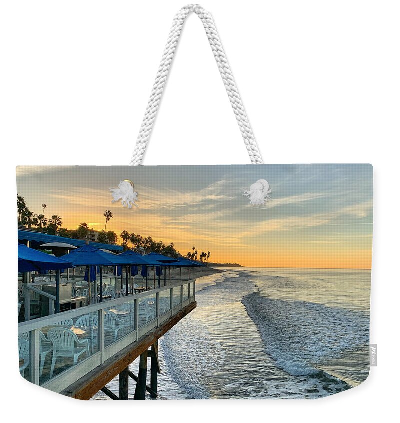 Sunrise Weekender Tote Bag featuring the photograph Sunrise Dining by Brian Eberly