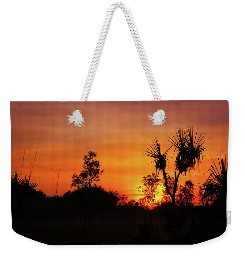 Timeless Kakadu Weekender Tote Bag featuring the photograph Sunrise - Kakadu National Park by Lexa Harpell