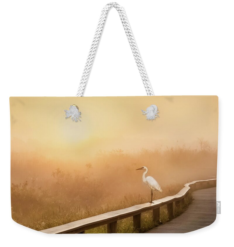 Sunrise Vision Weekender Tote Bag featuring the photograph Sunrise Vision by Louise Lindsay