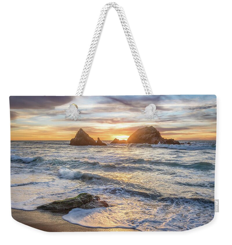 Beautiful Weekender Tote Bag featuring the photograph Afterglow by Gary Geddes