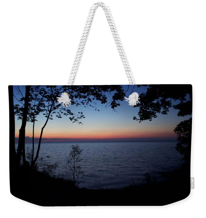 Sunset Weekender Tote Bag featuring the photograph Sunset Delight by Yvonne M Smith