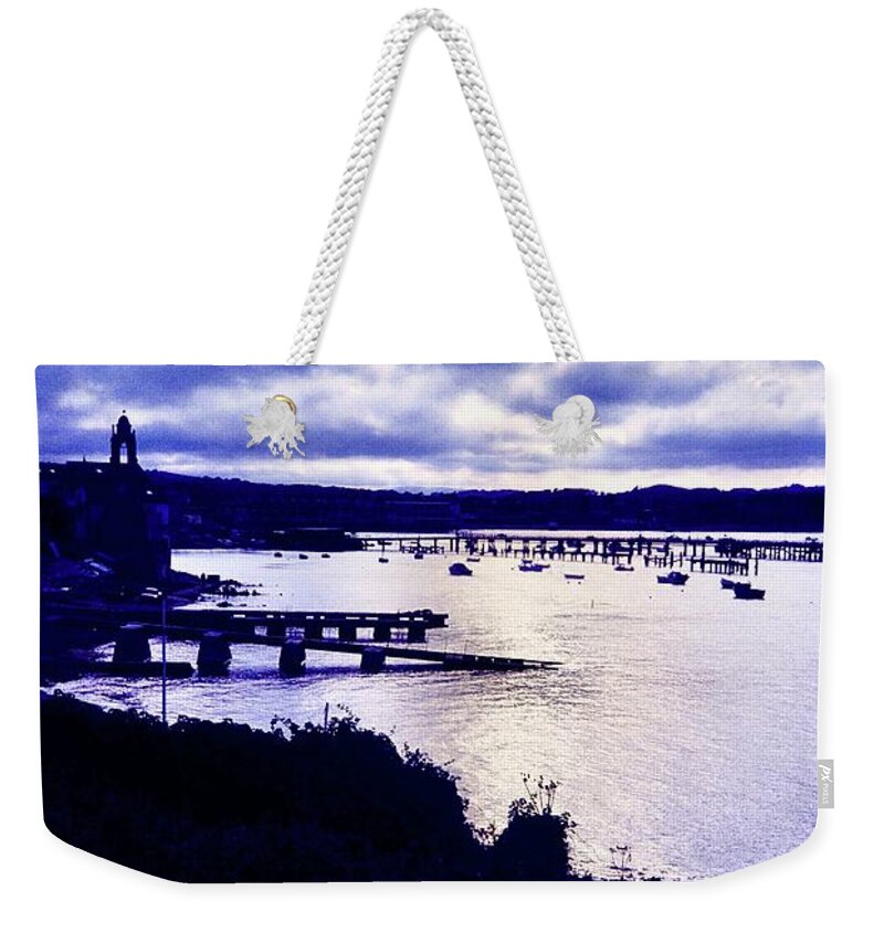 Swanage Weekender Tote Bag featuring the photograph Swanage Bay by Gordon James