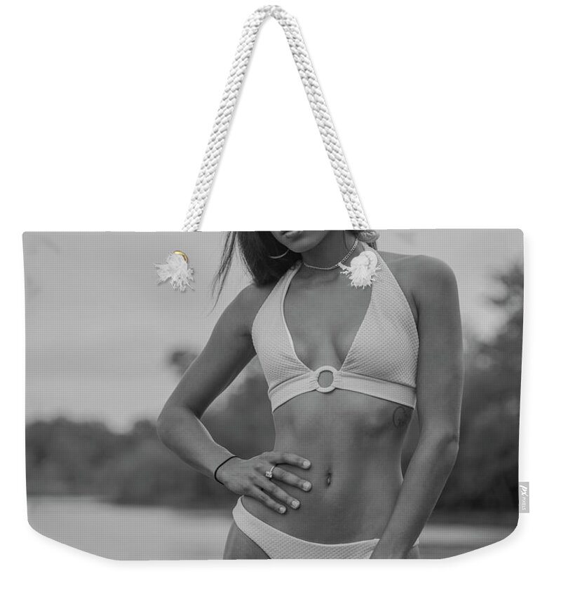 7156 Weekender Tote Bag featuring the photograph Swimsuit by FineArtRoyal Joshua Mimbs