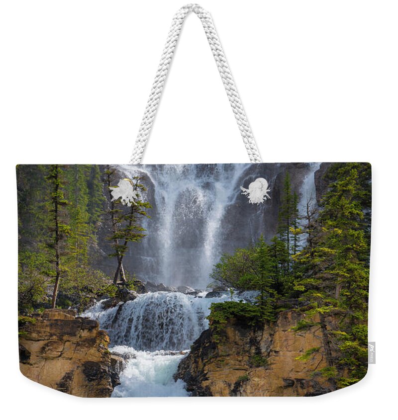 Waterfalls Weekender Tote Bag featuring the photograph Tangle Creek Falls by Bill Cubitt
