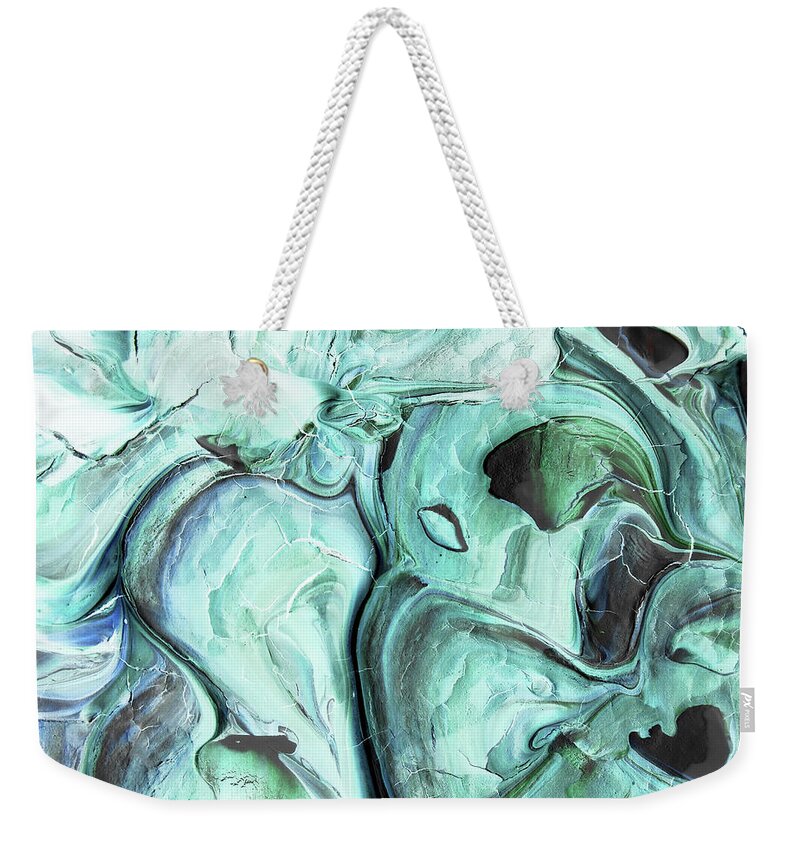 Swirl Leather Tote Bag