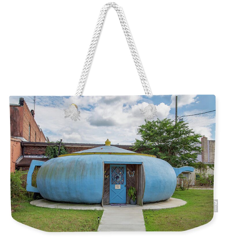 Teapot Weekender Tote Bag featuring the photograph Teapot Museum 2 by Cindy Robinson