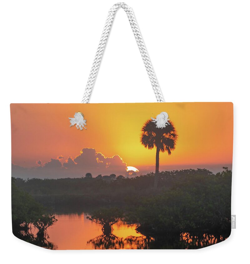 Sunrise Weekender Tote Bag featuring the photograph Tequila Sunrise by Bradford Martin