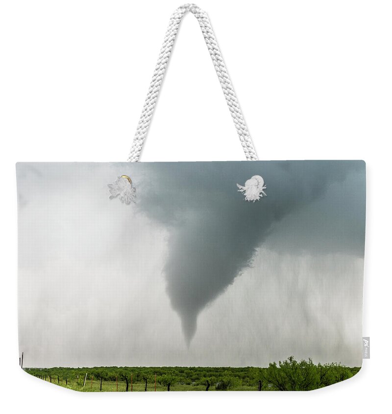 Tornado Weekender Tote Bag featuring the photograph Texas Tornado by Marcus Hustedde