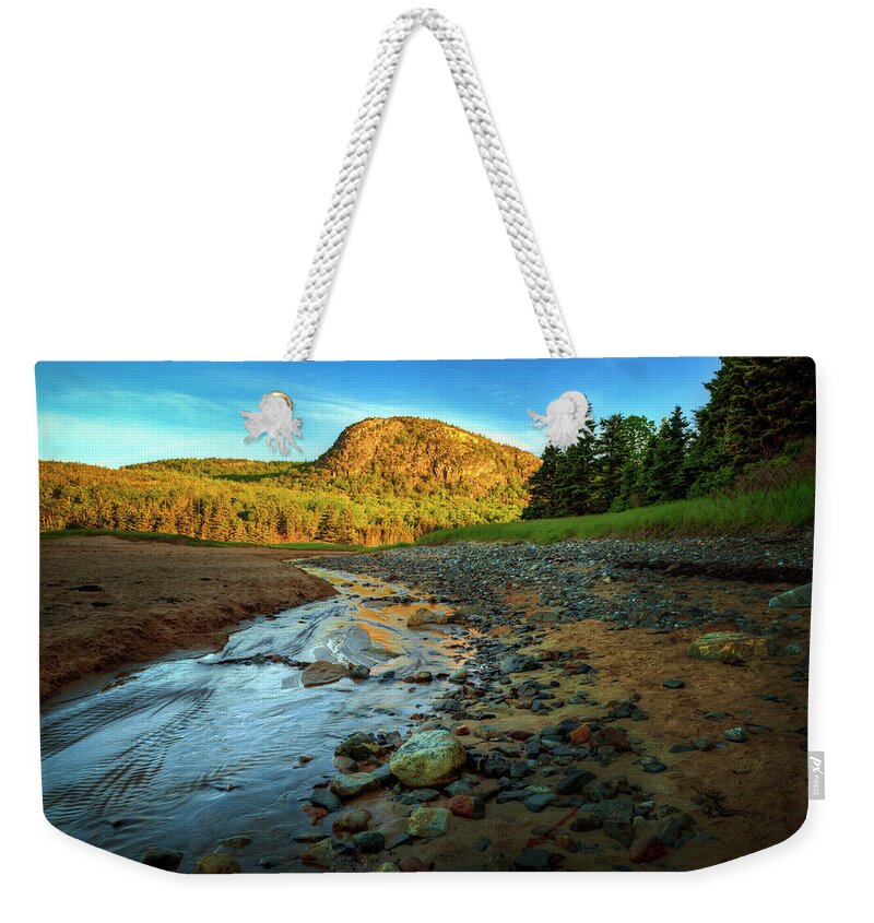 Acadia Weekender Tote Bag featuring the photograph The Beehive 0185 by Greg Hartford