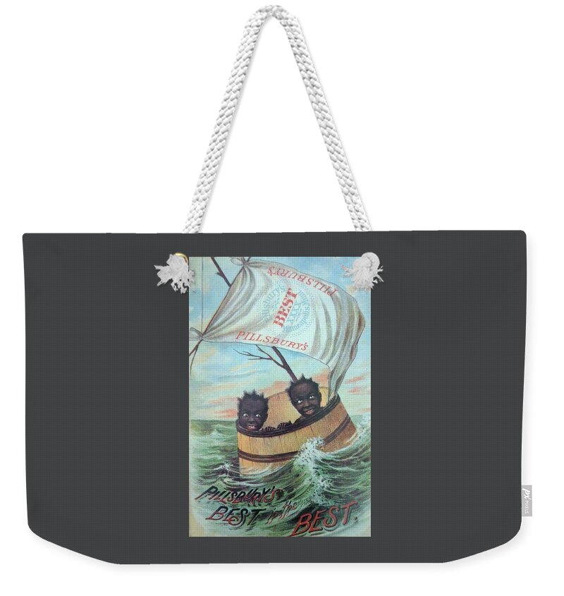 Black Americana Weekender Tote Bag featuring the digital art The Best XXXX by Kim Kent