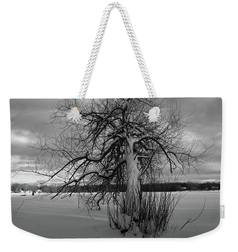 Snow Weekender Tote Bag featuring the photograph The calm after the storm by Carl Marceau