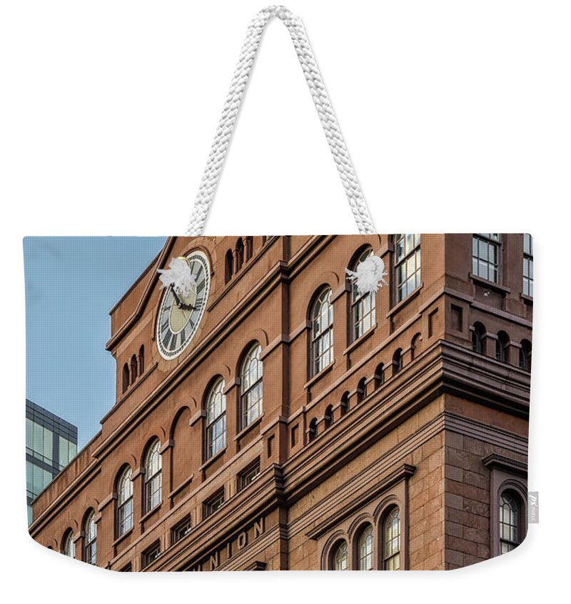 Cooper Union Weekender Tote Bag featuring the photograph The Cooper Union by Susan Candelario