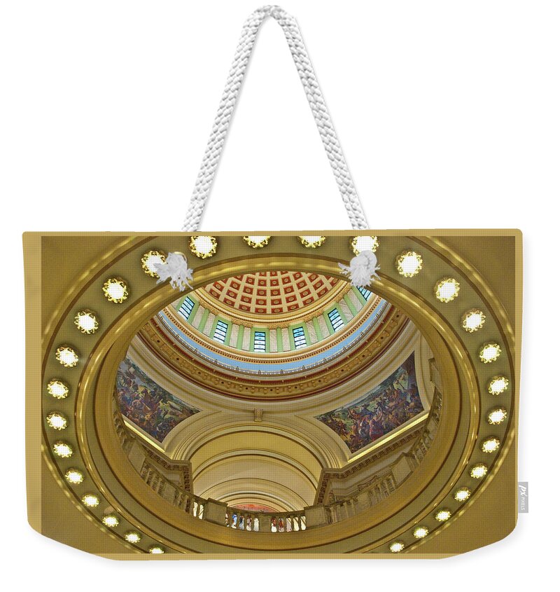 Dome Weekender Tote Bag featuring the photograph The Dome by Jolynn Reed