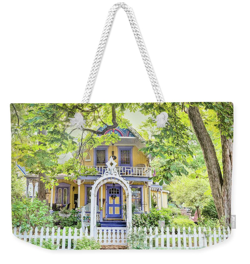 Grimsby Weekender Tote Bag featuring the photograph The Ford Cottage by Marilyn Cornwell