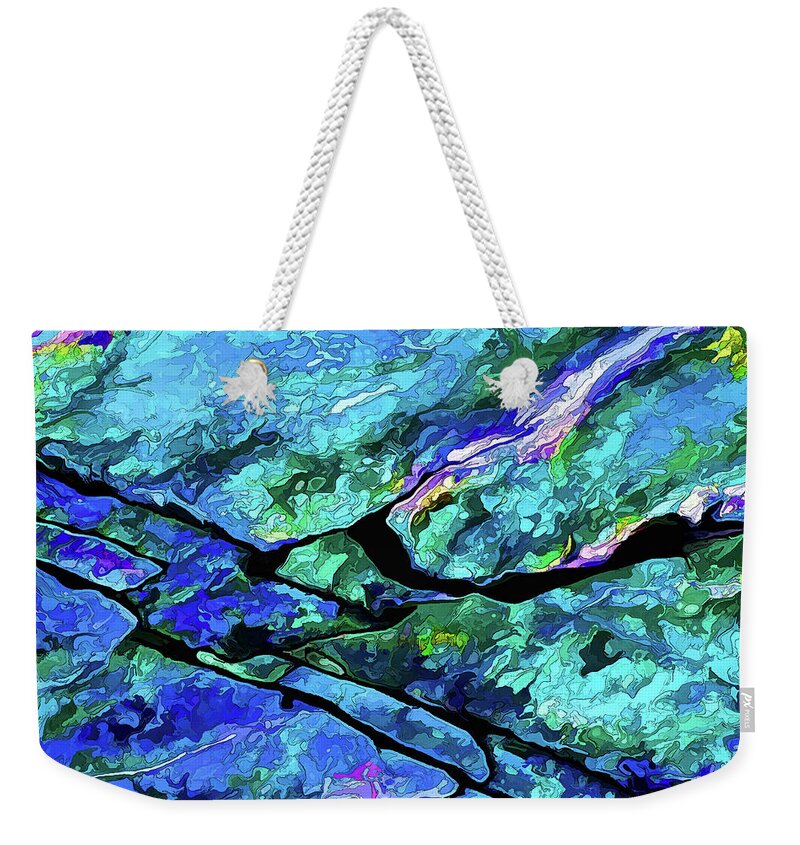 Texture Weekender Tote Bag featuring the photograph The Healing Earth by ABeautifulSky Photography by Bill Caldwell