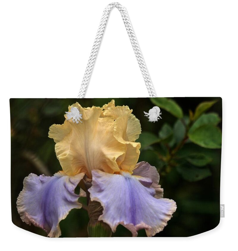 Iris Weekender Tote Bag featuring the photograph The Iris by Richard Cummings