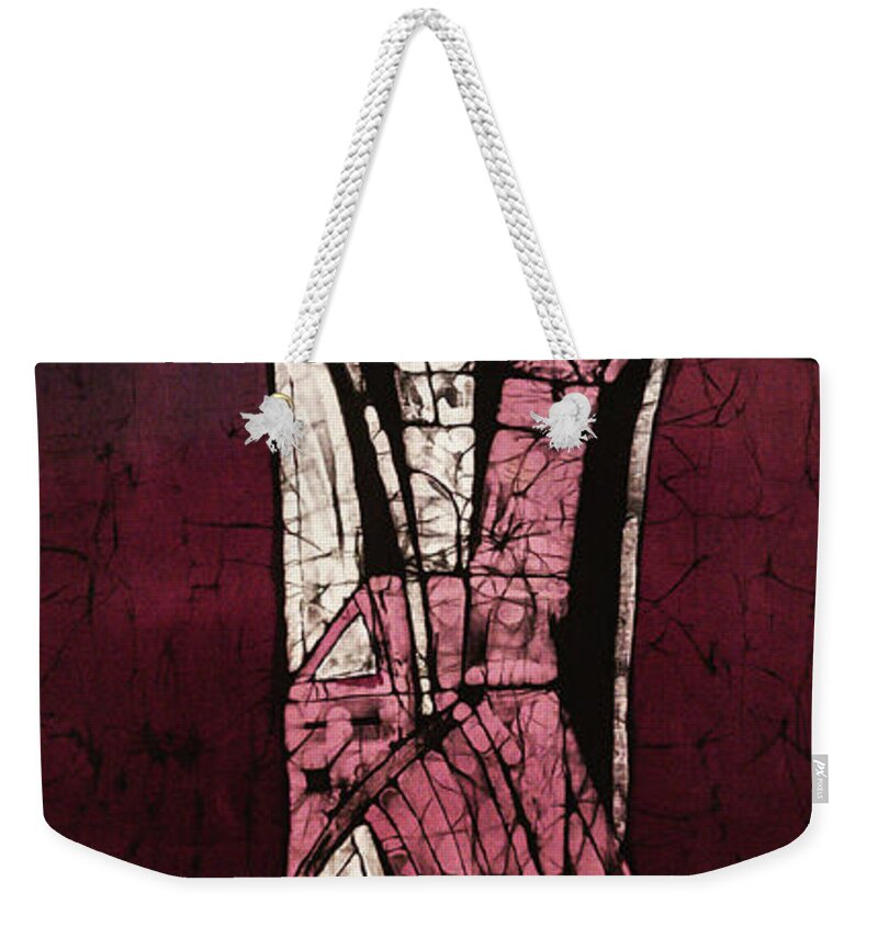 Russian Artists New Wave Weekender Tote Bag featuring the tapestry - textile The Journey by Tatiana Koltachikhina