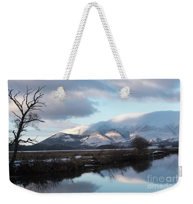 Cumbria Weekender Tote Bag featuring the photograph The Lake District, Sunset by Perry Rodriguez