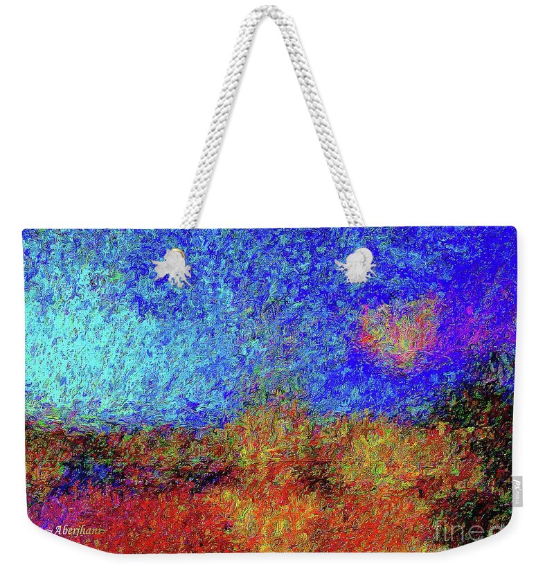 Impressionism Weekender Tote Bag featuring the mixed media The Liberation of Vincent Van Gogh's Left Ear by Aberjhani