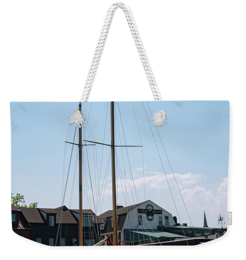 Newport Weekender Tote Bag featuring the photograph The Madeleine by Bob Phillips