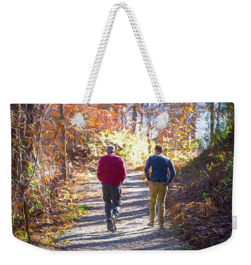 Murphy Weekender Tote Bag featuring the photograph The Mentor by Todd Reese