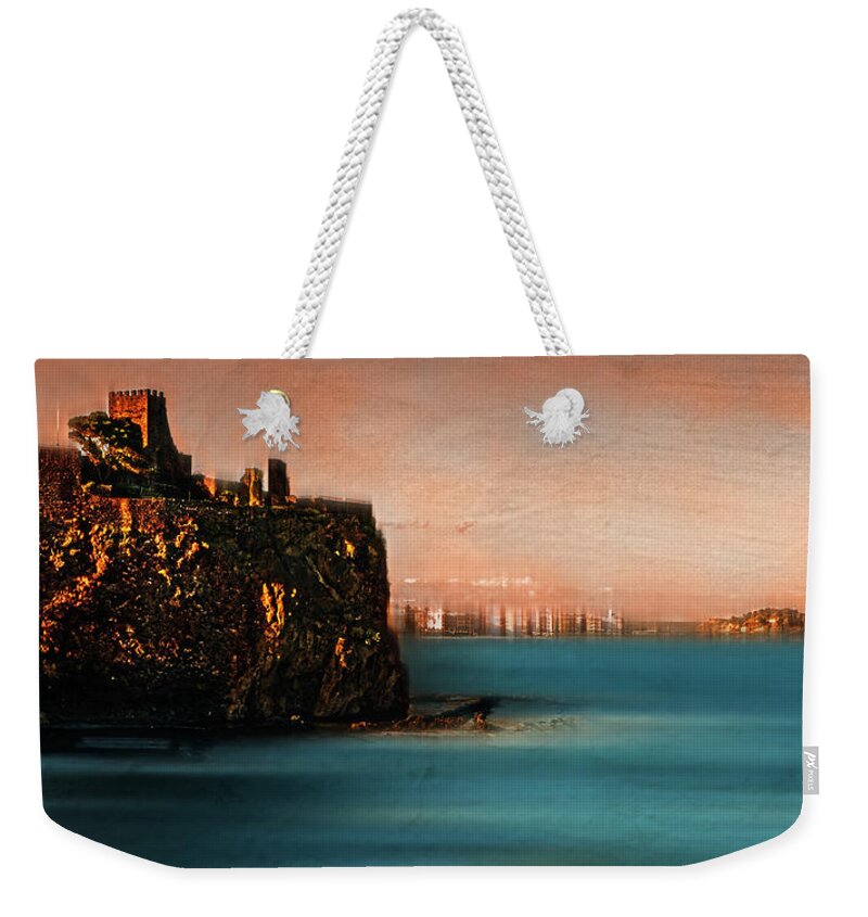 Castello Weekender Tote Bag featuring the photograph The Norman Castle by Al Fio Bonina