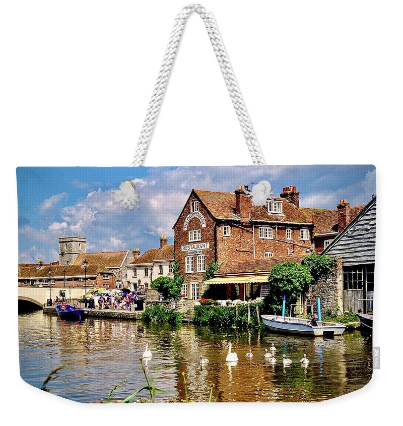 The Old Granary Weekender Tote Bag featuring the photograph The Old Granary Wareham Dorset by Gordon James