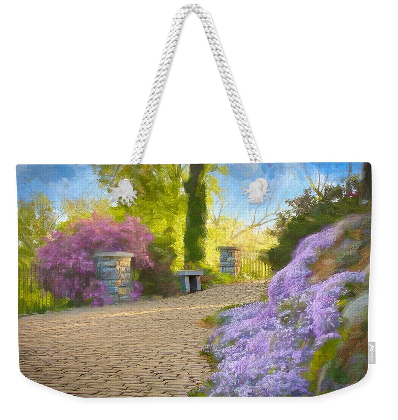  Weekender Tote Bag featuring the photograph The Path by Jack Wilson