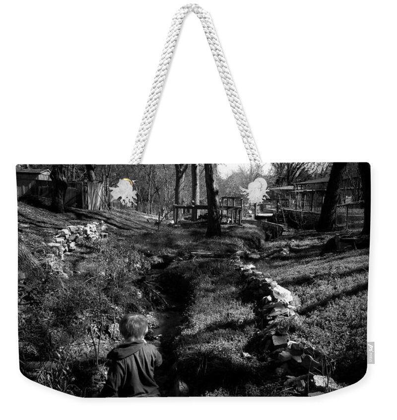 Creek Weekender Tote Bag featuring the photograph The Path to Adventure by W Craig Photography