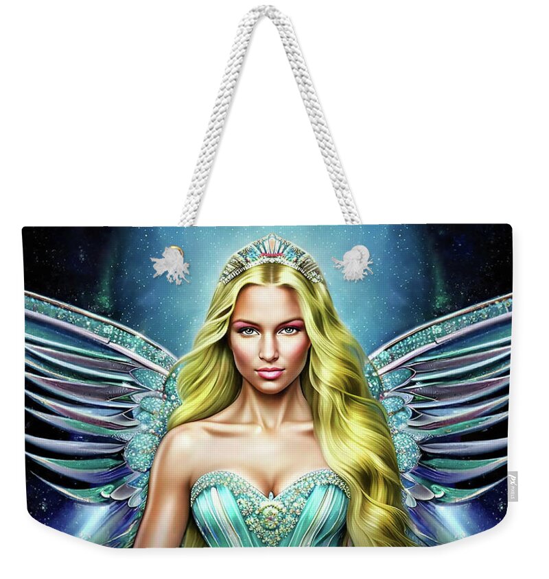 Healer Weekender Tote Bag featuring the digital art The Prom Queen by Shawn Dall