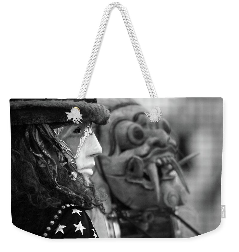 Dia De Los Muertas Weekender Tote Bag featuring the photograph The Unseen by Gina Cinardo