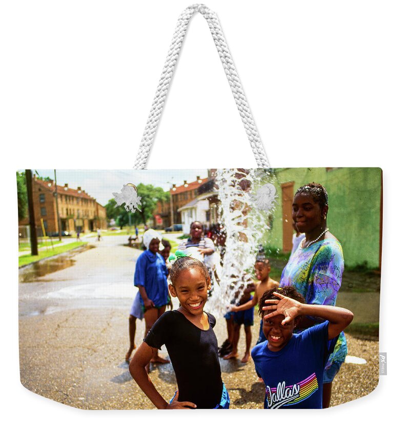 New Orleans Weekender Tote Bag featuring the photograph The Wards II - New Orleans, Louisiana by Earth And Spirit