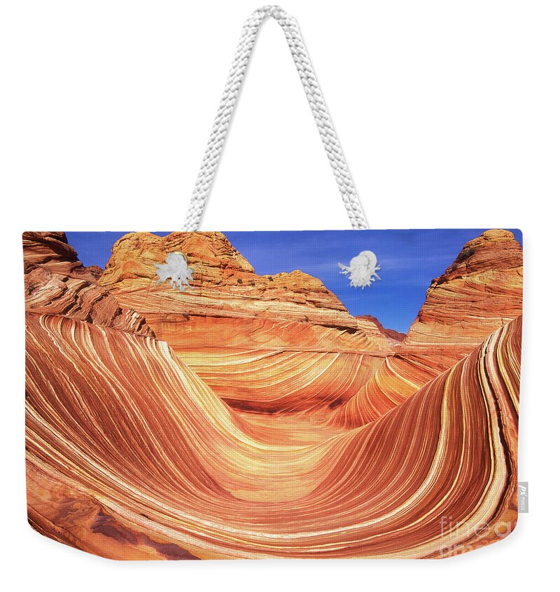 The Wave Weekender Tote Bag featuring the photograph The Wave, Coyote Butte, Arizona, USA by Neale And Judith Clark
