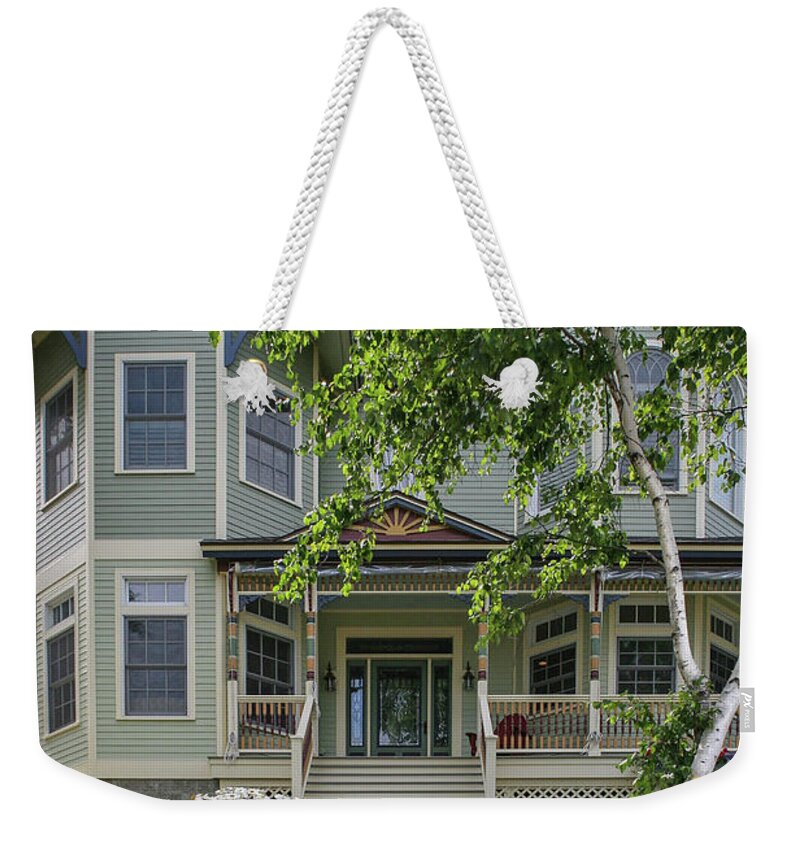 Bay View Weekender Tote Bag featuring the photograph Three Dog Night Steps by Robert Carter