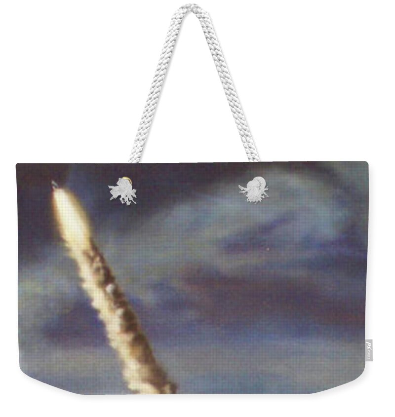 Realism Weekender Tote Bag featuring the painting Throttle Up by Sean Connolly