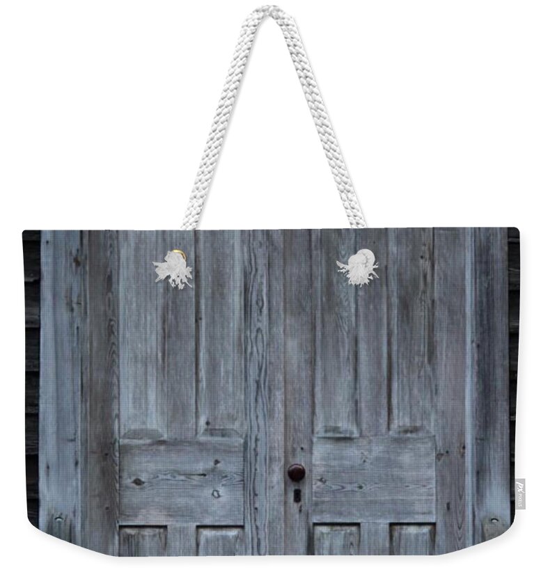 Door Weekender Tote Bag featuring the photograph Through These Doors by Lee Darnell